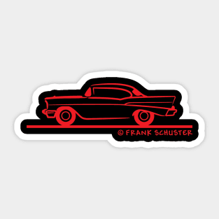 1957 Chevrolet Hardtop Coupe Sticker